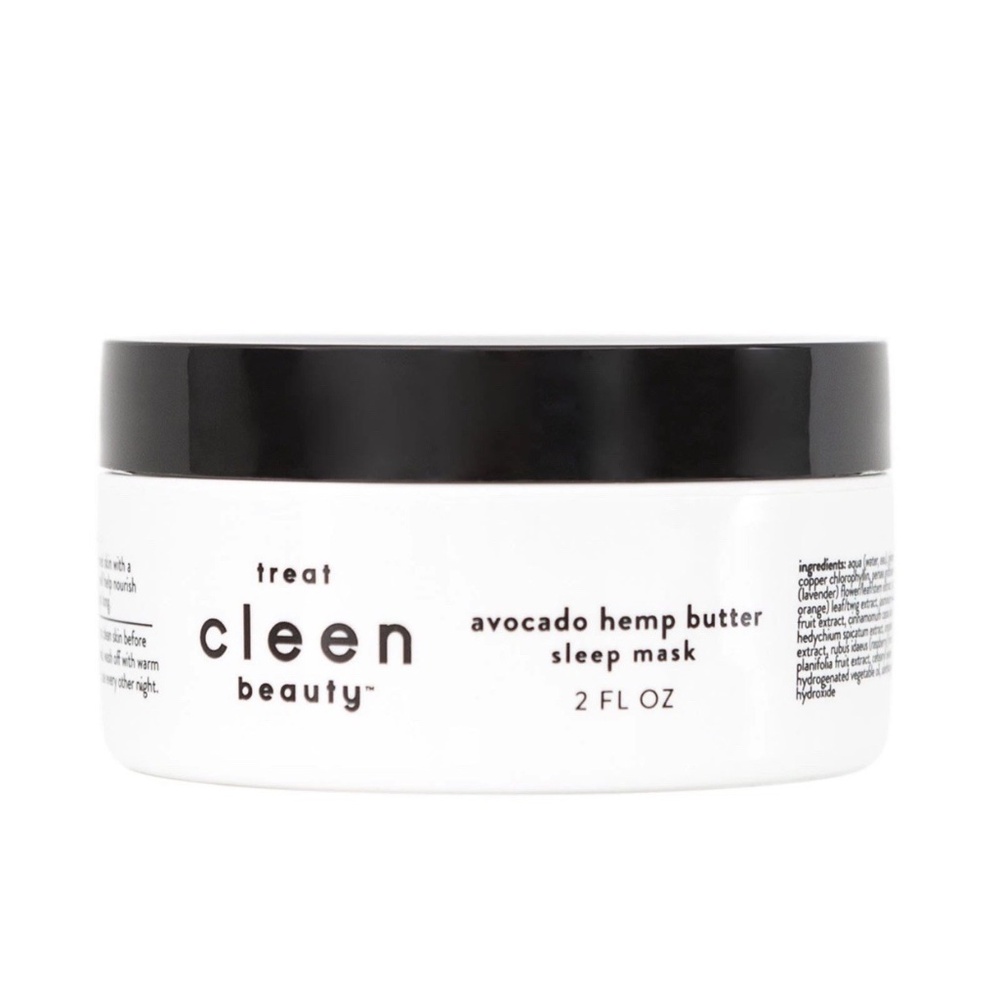 Cleen Beauty Avocado Butter Sleep Mask 2 fl oz - Sealed